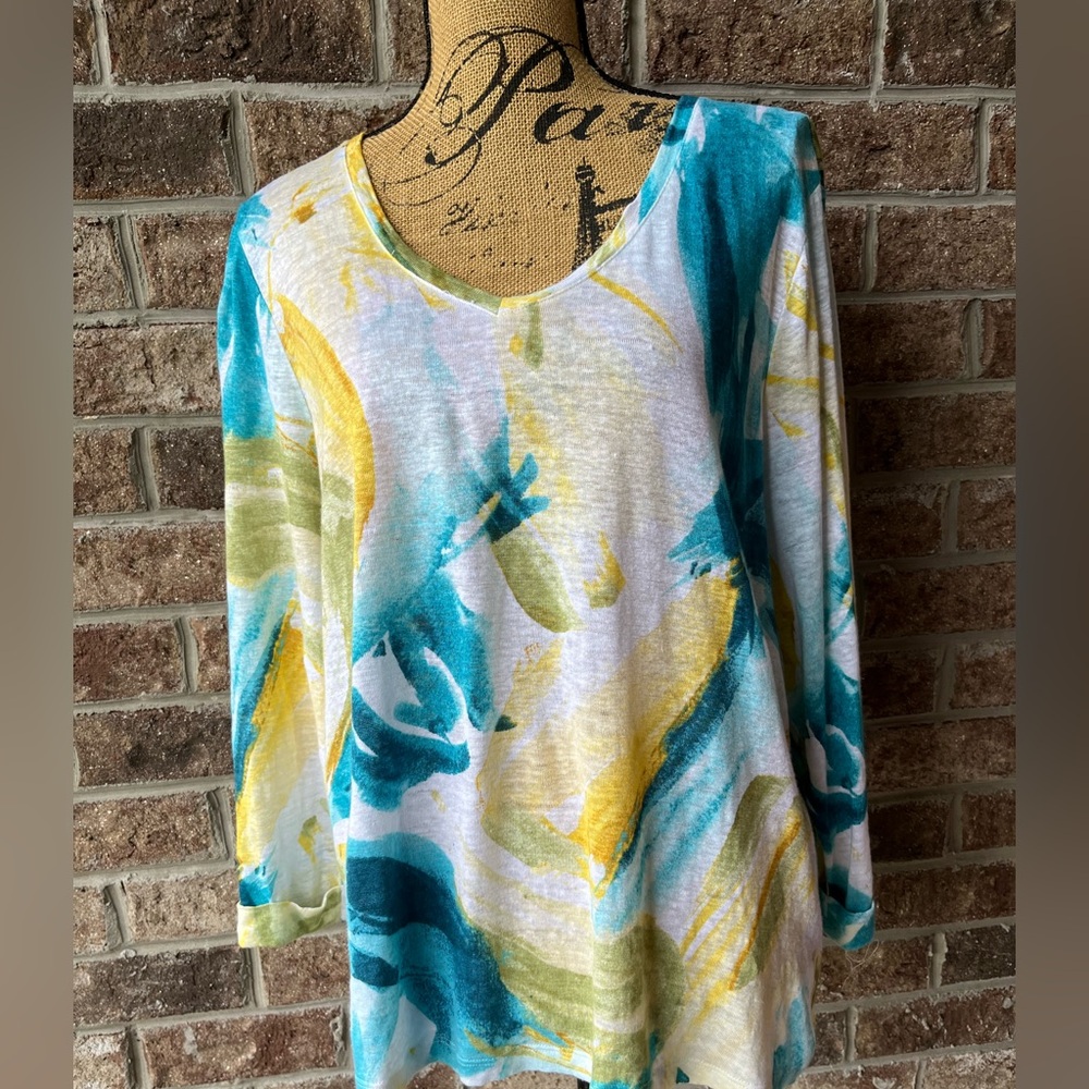 Chico's Vibrant Multicolor Top